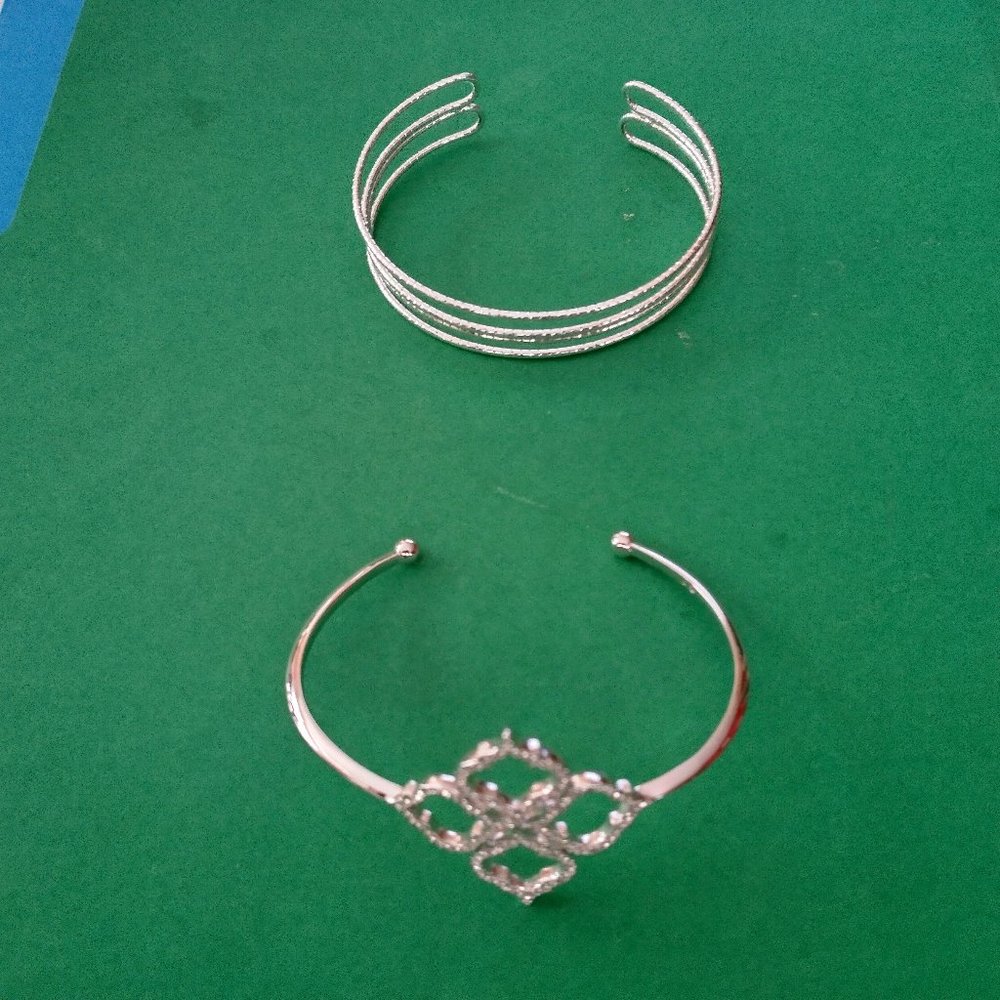 Silver Cuff Bracelets